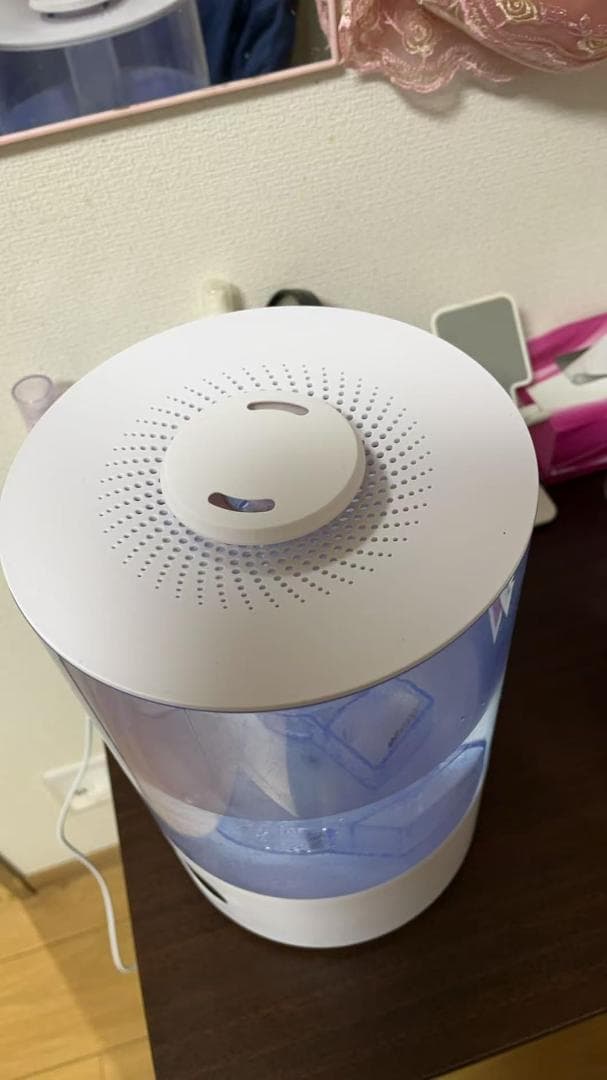 加湿器 大容量 5.5L 卓上加湿器 自動湿度調整3段階調節 かしつき_corg