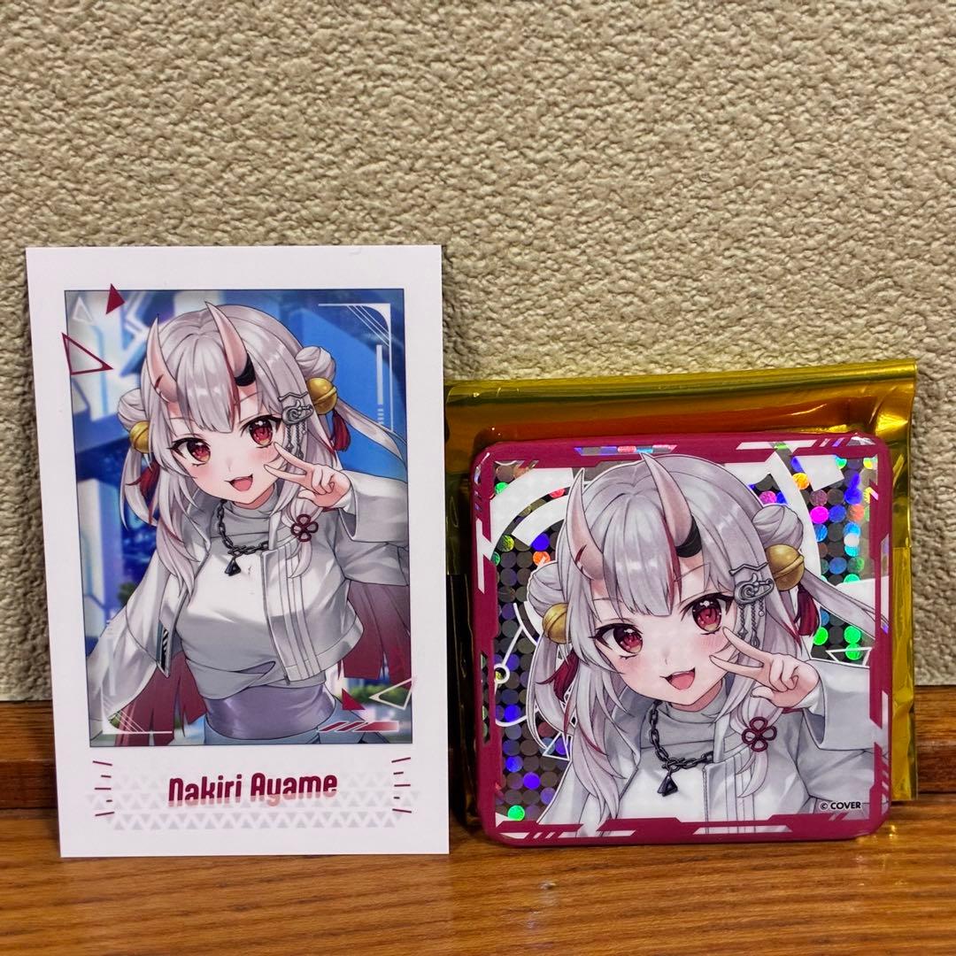 ホロライブ expo fes 缶バッジ チェキ エキスポ衣装 百鬼あやめ - メルカリ