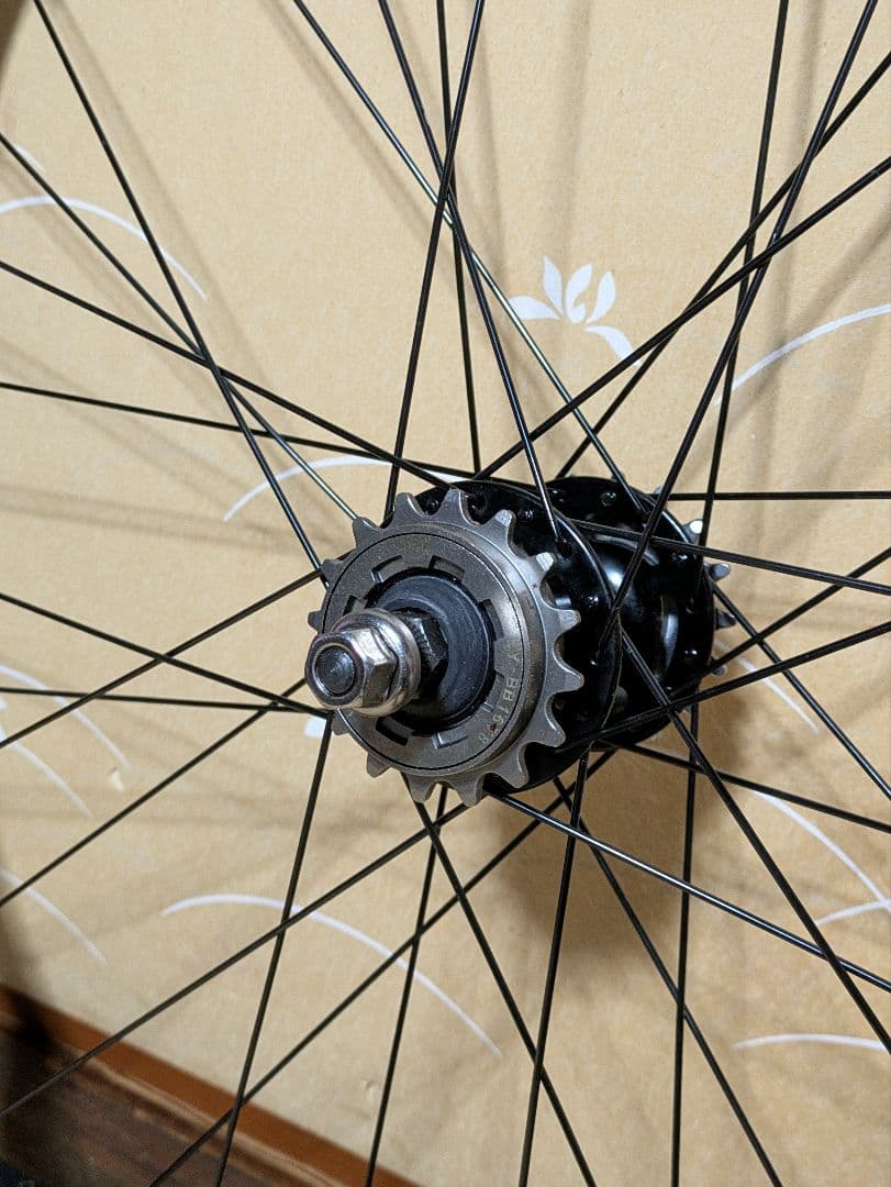 リーダーバイク 721 純正ホイール フロント リア セット ピストバイク