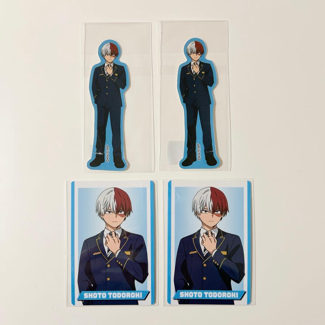 ヒロアカ 轟焦凍 静岡鉄道 コラボ ダイカットステッカー 購入特典