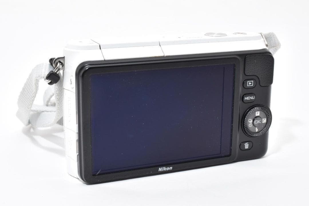 Nikon ニコン 1 S1 ホワイト ボディ ミラーレス一眼カメラ - メルカリ