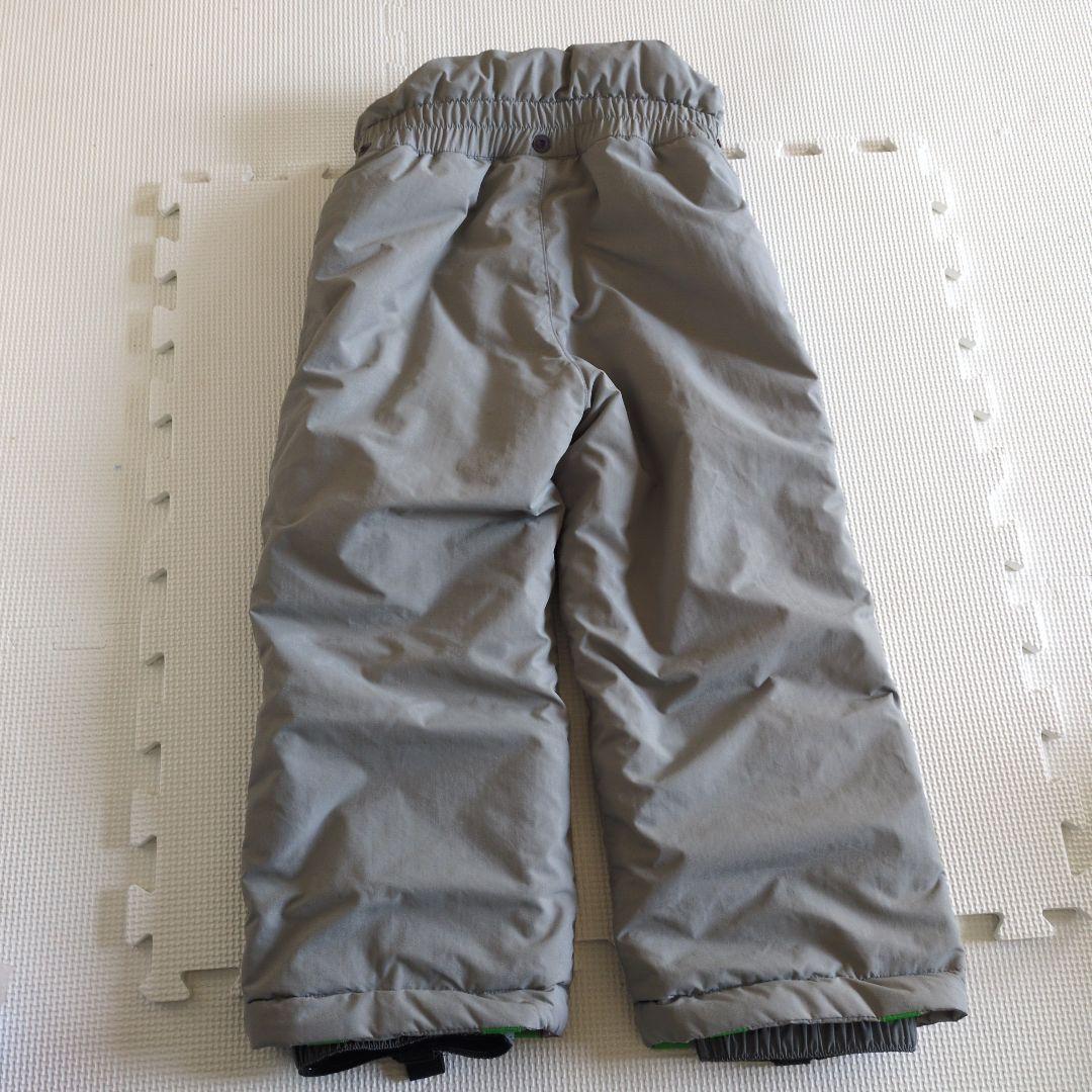 美品 montbell子ども用スキーウェアセット（青と灰色） - メルカリ
