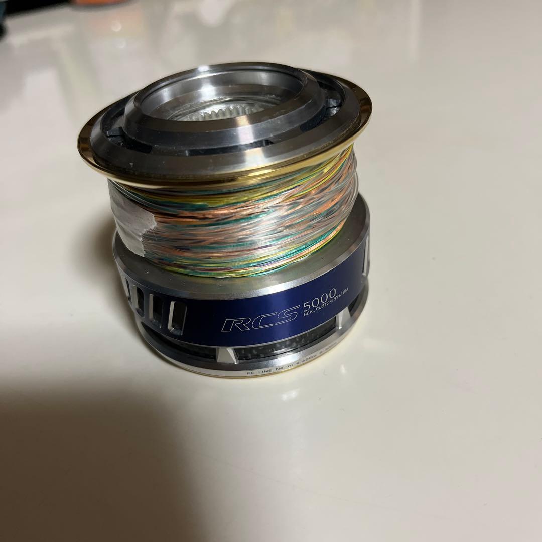 RCS5000スプール 10ソルティガ ノーリミッツカスタムスプール 10ソルティガ5000-4500 パープル