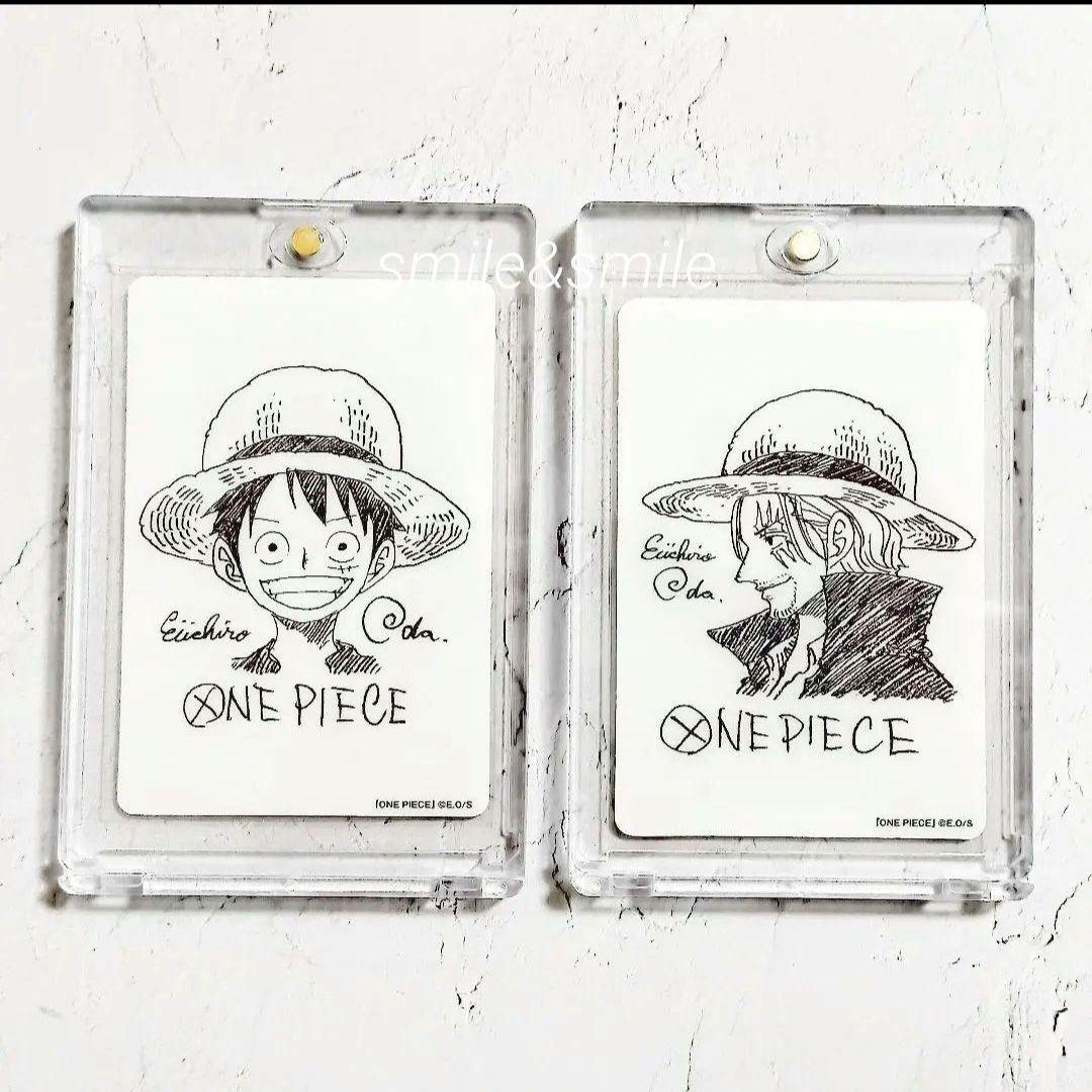 PSA10 鑑定向け ルフィ シャンクス 尾田先生描き下ろしイラスト おまけ