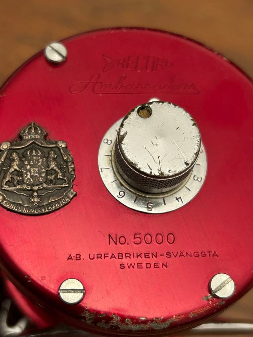 アブガルシア ABU アンバサダー 希少 レア レコード record 5000