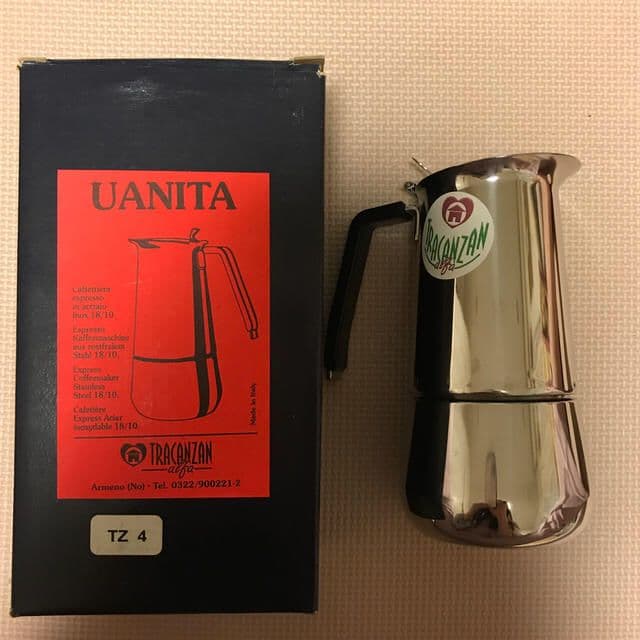 TRACANZAN UANITA】トランカンザン エスプレッソメーカー未使用品
