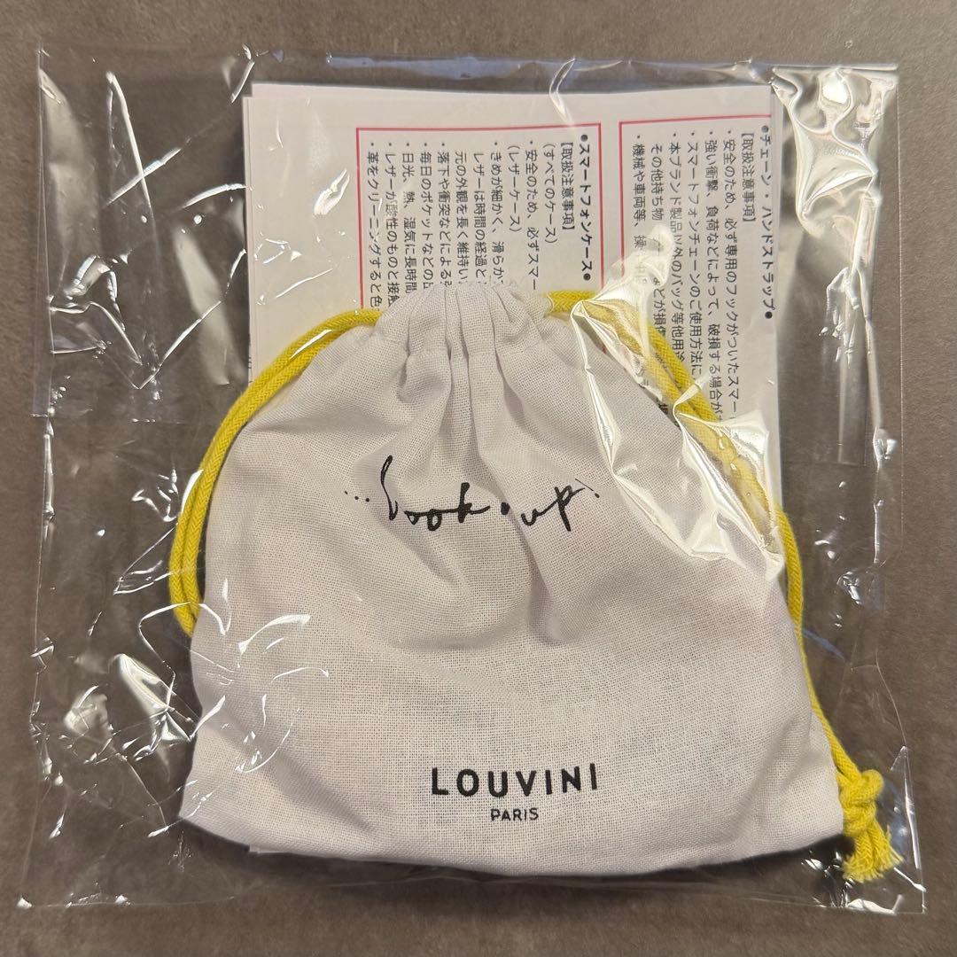 LOUVINI】ハンドストラップ PETIT CUORE PINK-WHITE - メルカリ