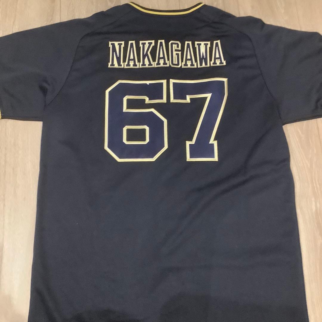 オリックスバファローズ 中川圭太 ビジターユニフォーム Oサイズ 未