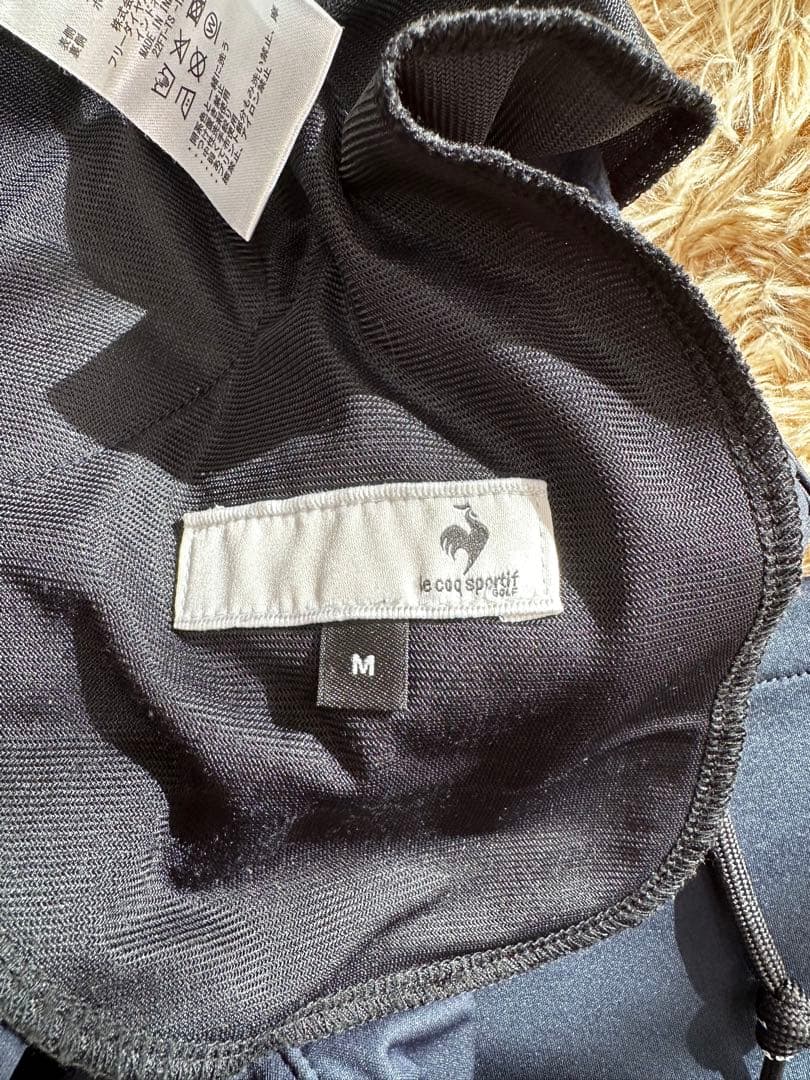 上下セット／le coq sporting GOLF／極暖／裏ボア／M／紺色 - メルカリ