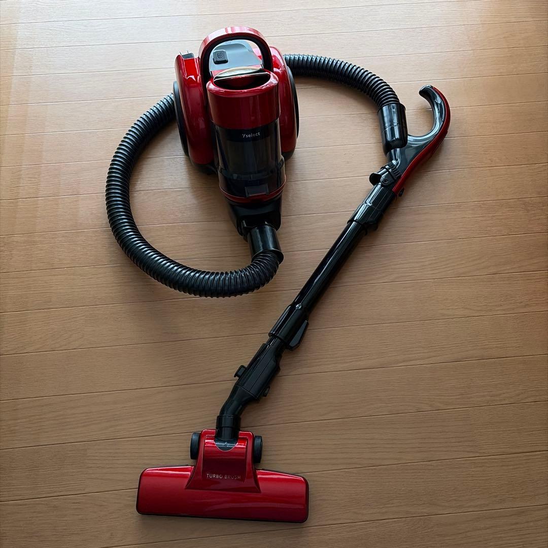 サイクロン式クリーナー レッド YVC20CL - メルカリ