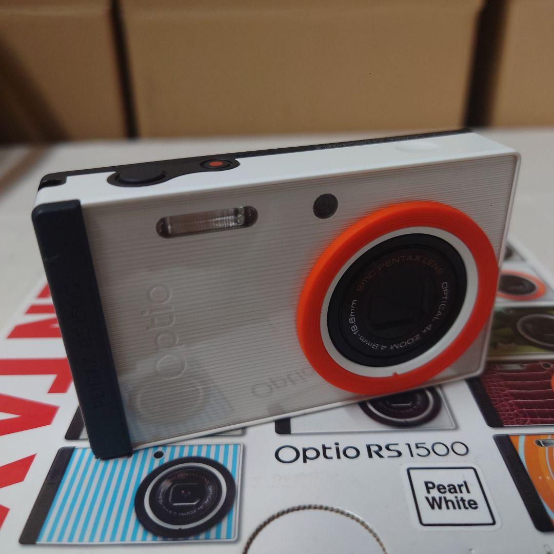 ペンタックス Optio RS1500 パールホワイト - メルカリ