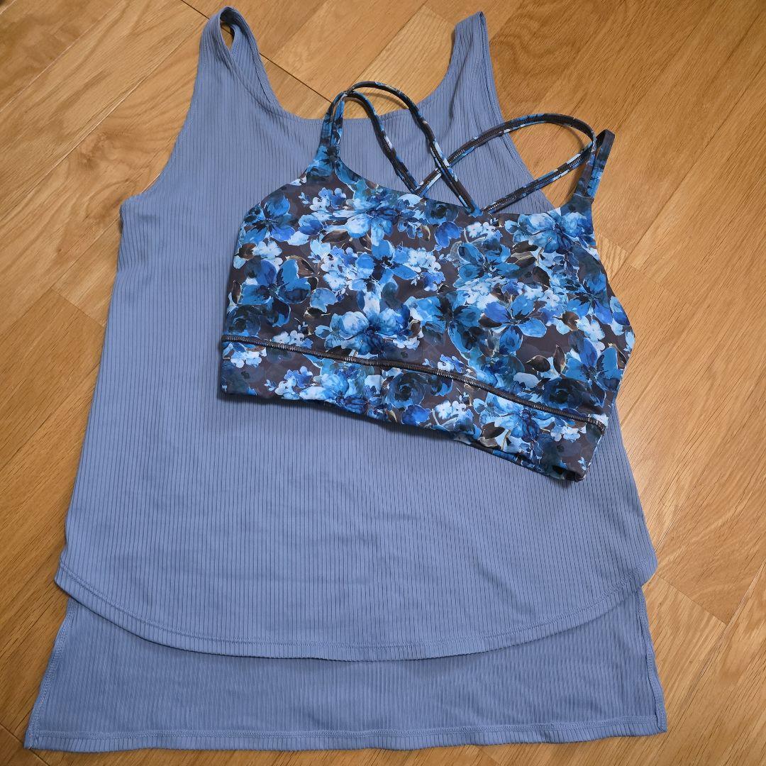 LAVA SUKALA青系花柄ヨガウェア - メルカリ