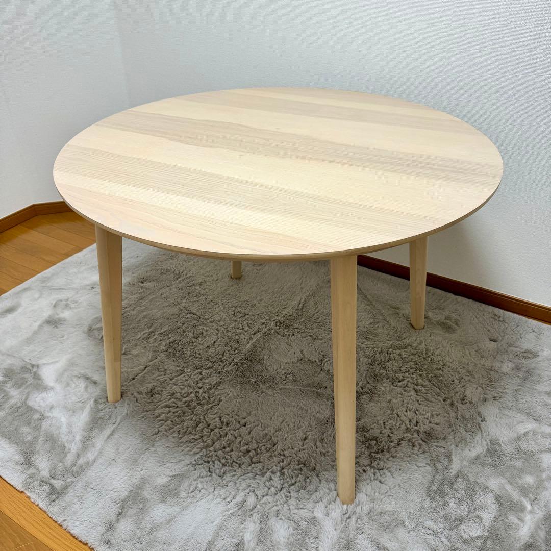 極美品】IKEA リーサボー LISABO 丸テーブル ダイニング - メルカリ