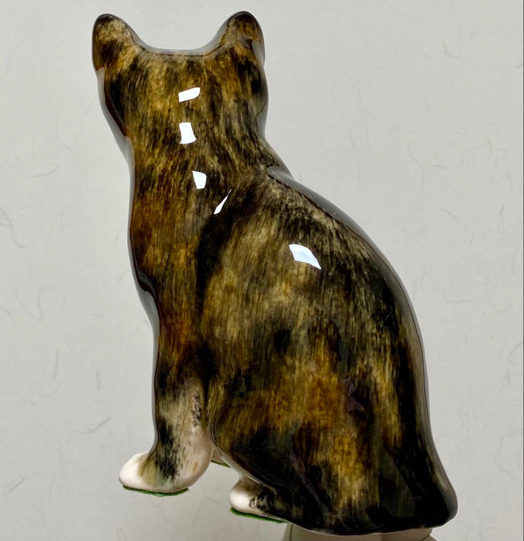 モデルNo.26 ウィンスタンレイキャット 初期作品 キジトラ猫 貫入無し