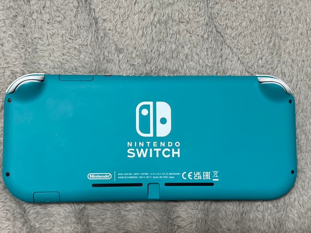 Nintendo Switch Lite ターコイズ 本体 充電器付き - メルカリ