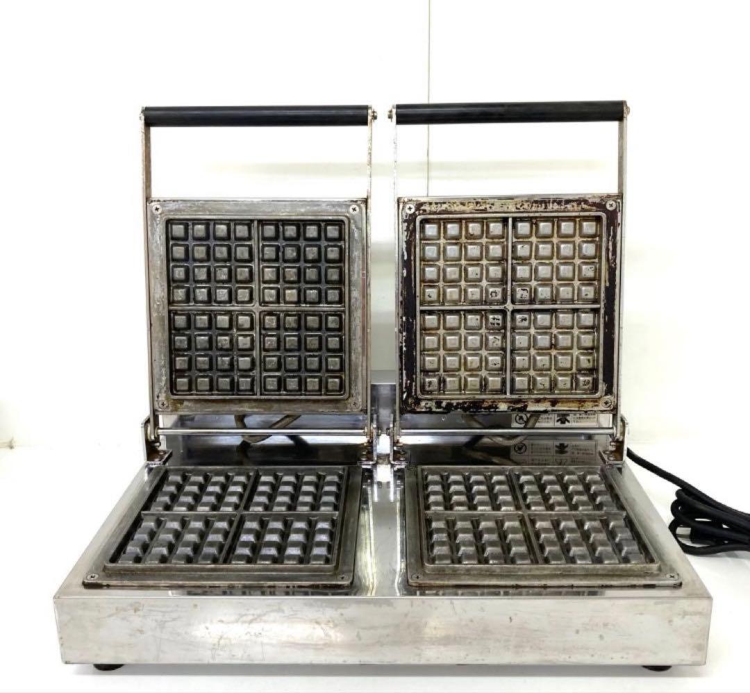 3687-C サンテック　ワッフルベーカー ダブル　SB-20 ジャンク 3687-C サンテック ワッフルベーカー ダブル SB-20 ジャンク - メルカリ