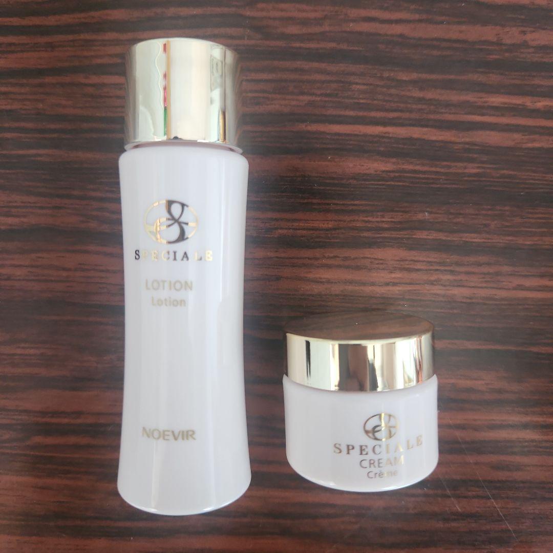 ノエビアスペチアーレローション&クリームミニ - メルカリ