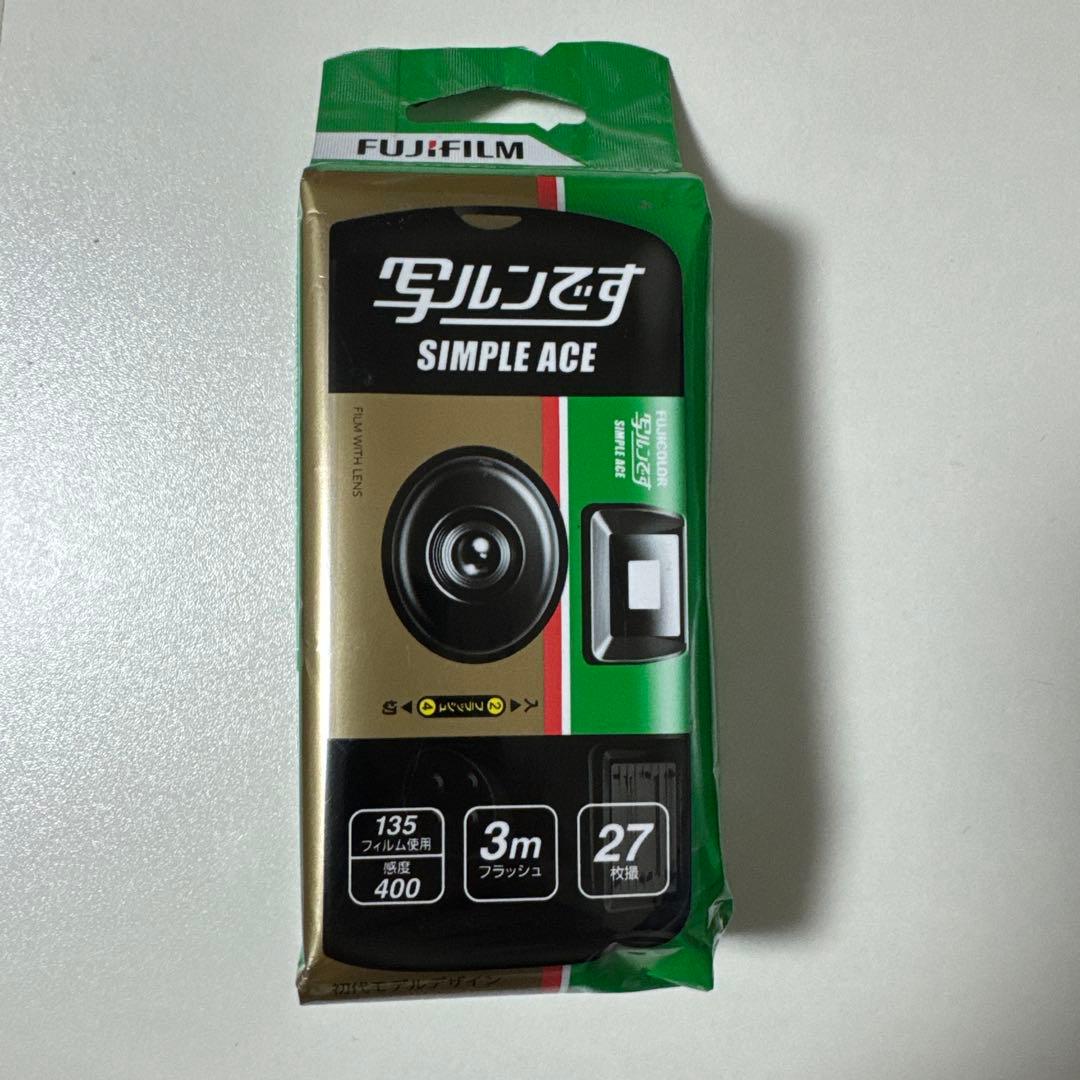 FUJIFILM SIMPLE ACE 使い捨てカメラ 期限切れ - メルカリ