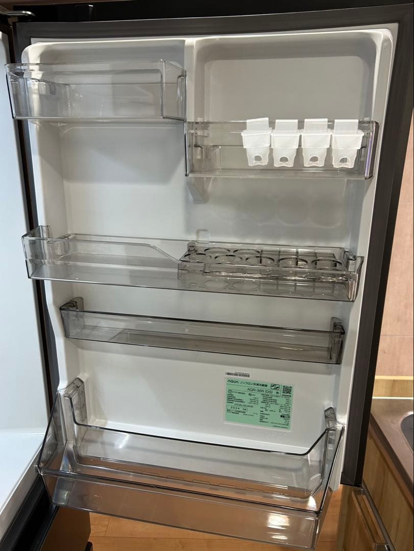AQUA 冷蔵庫 FREEZIA+ 【 AQR-36R 】 ホルダー2点おまけ付 - メルカリ