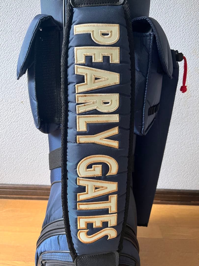 パーリーゲイツ キャディバック ネイビー - メルカリ