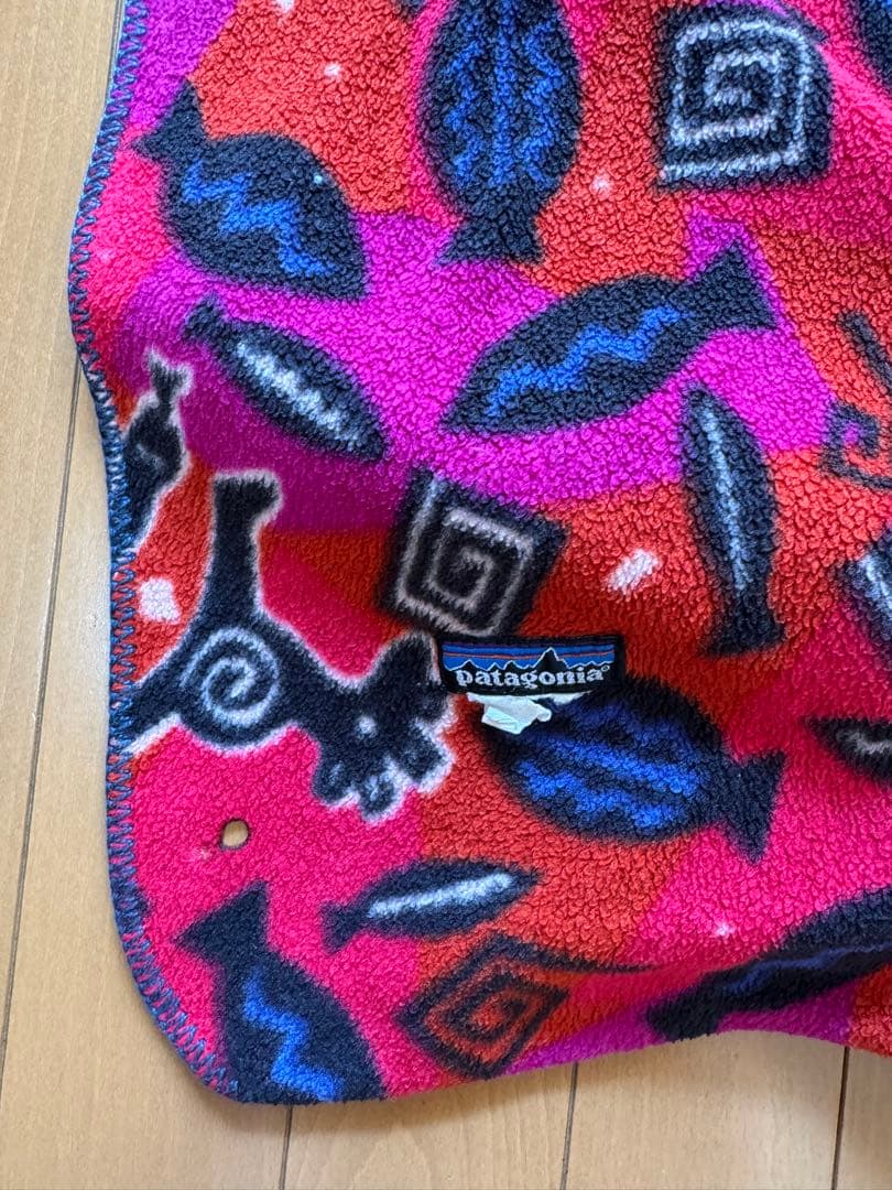 希少日本未発売Patagoniaフリースブランケット限定レアパタゴニア