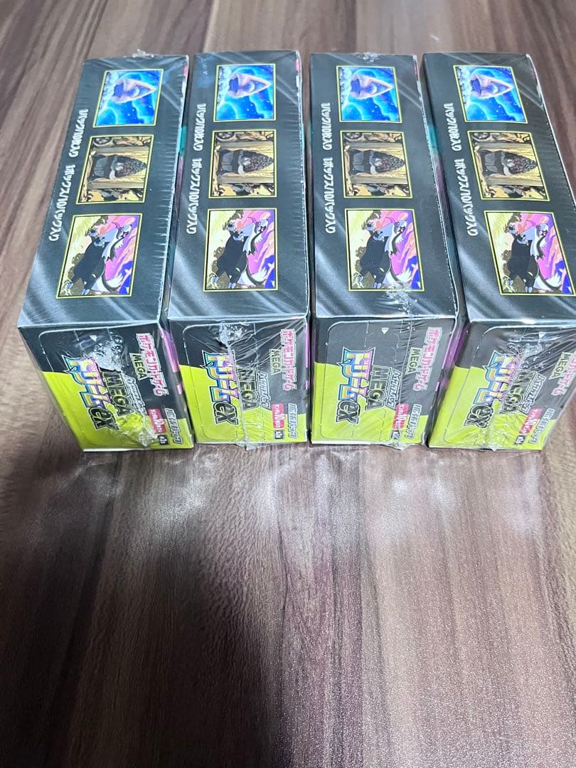 ポケモンカード ハイクラスパック MEGAドリームex 4box シュリンク付き