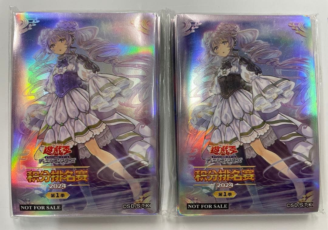 遊戯王 海外公式 中国 スリーブ 天魔の聲選姫 ヴァルモニカ 30枚×2 未