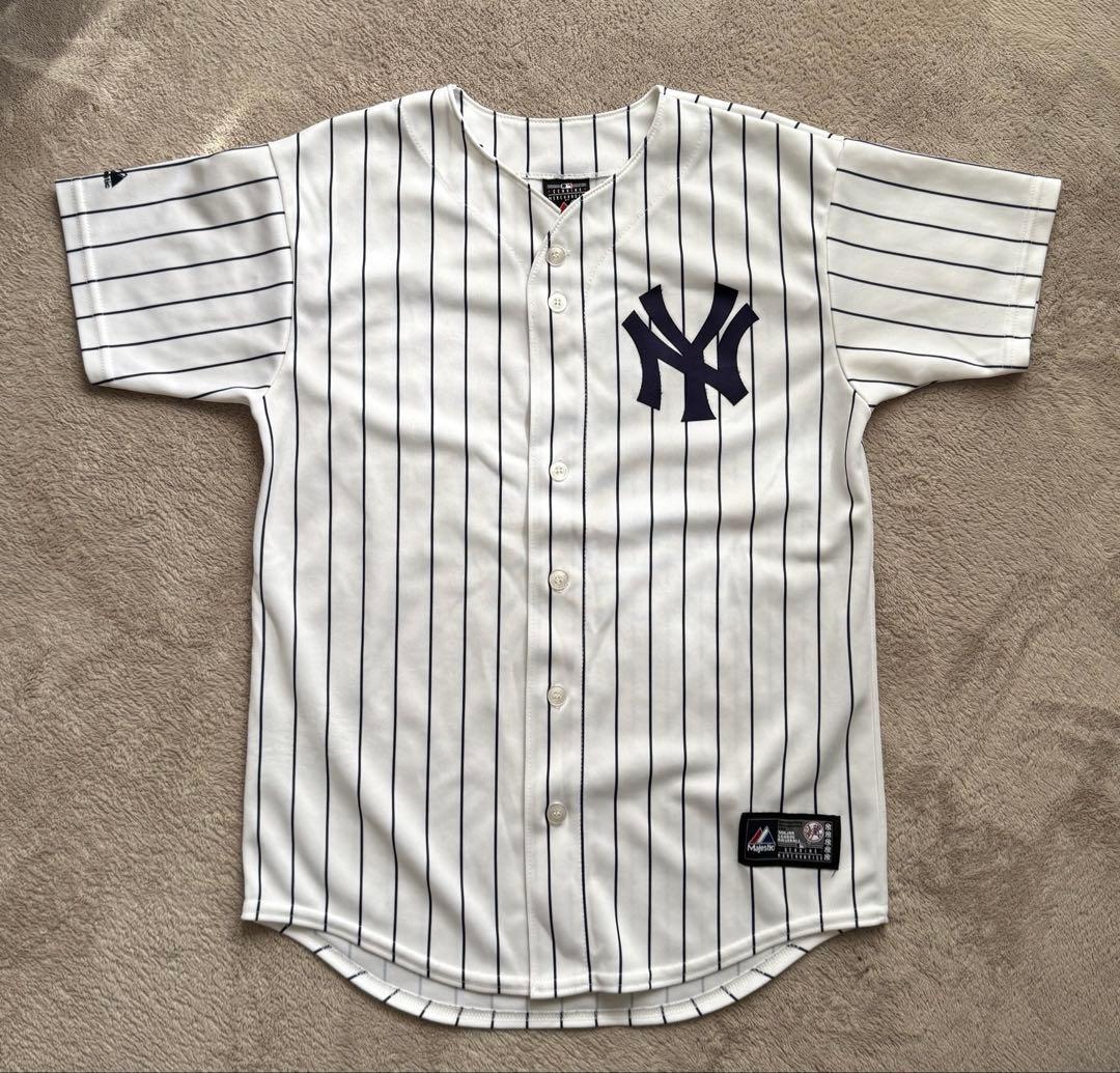 美品 NY Yankees ゲームシャツ used ベースボールシャツ USA - メルカリ