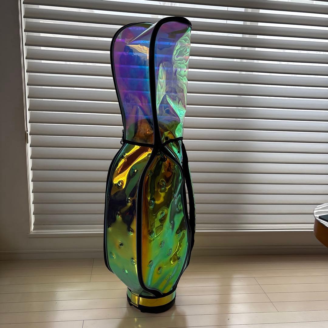 本間　ホンマ　スケルトン オーロラ　キャディバッグ　3.7kg 22cm【希少】