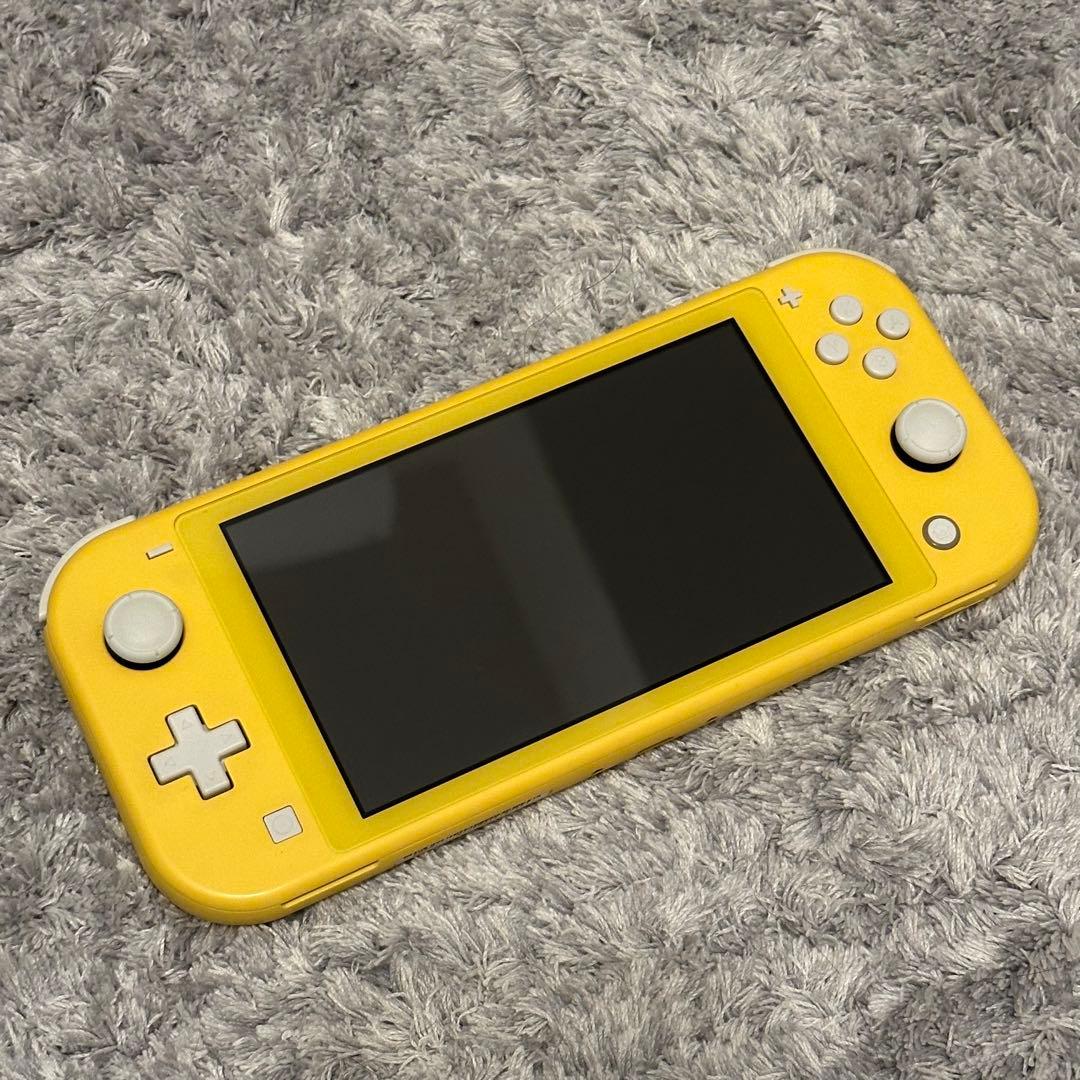 動作確認済み】NintendoSwitchLite イエロー 本体充電器付き - メルカリ