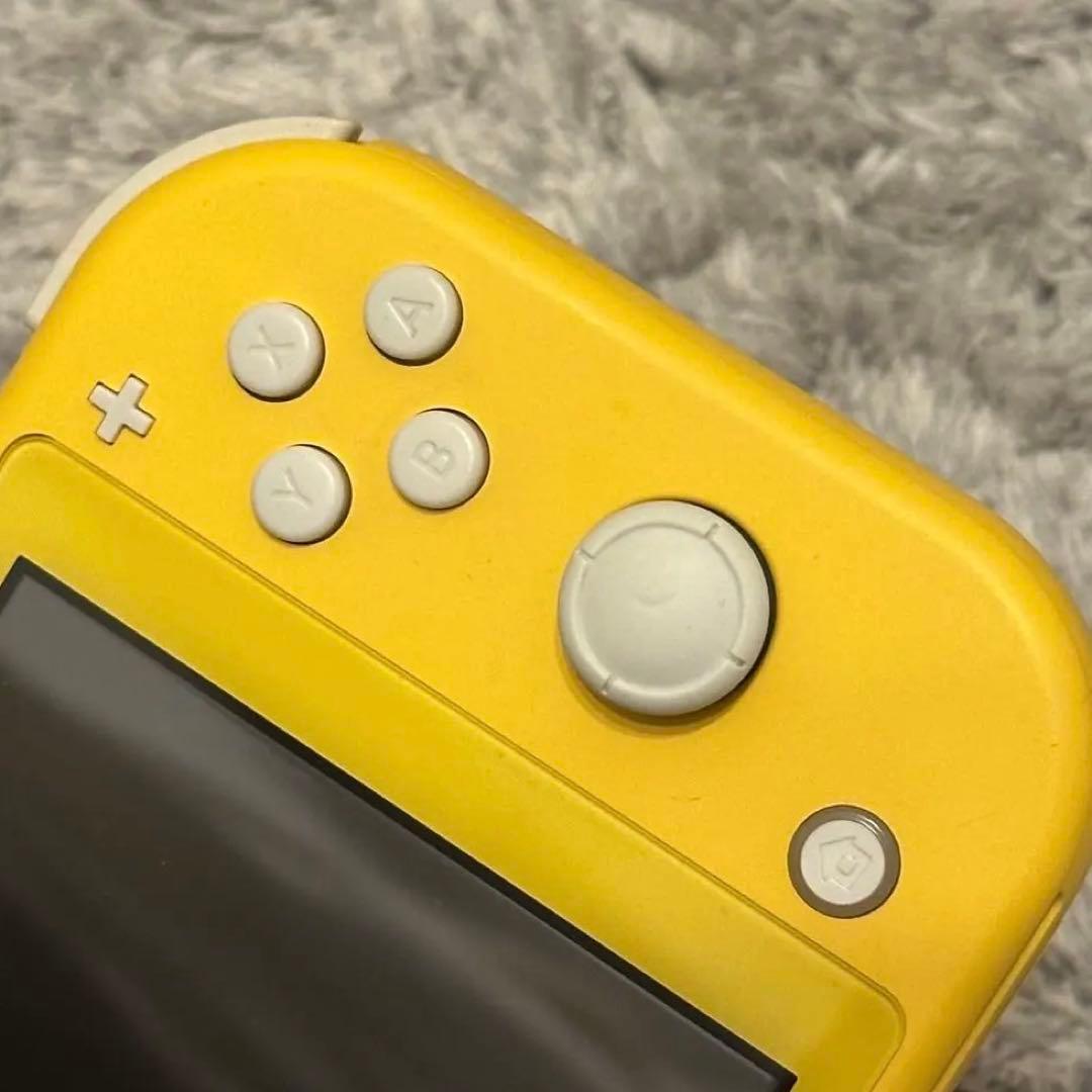 動作確認済み】NintendoSwitchLite イエロー 本体充電器付き - メルカリ