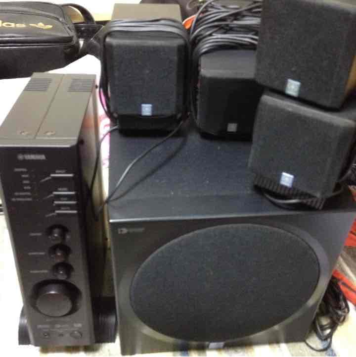 YAMAHA TVスピーカーセット Amazon.co.jp: YAMAHA スピーカーパッケージ NS-P285(B) ブラック NS