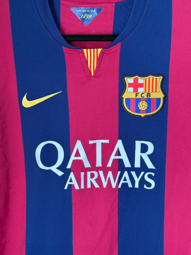 Nike FCバルセロナ シャビ 2014-15 ホームユニフォーム XL - メルカリ