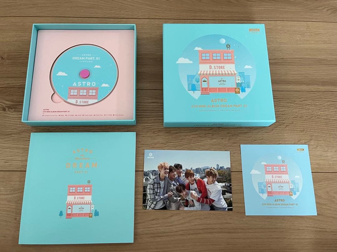 ASTRO DREAM PART.01 CD + フォトカード3枚 - メルカリ