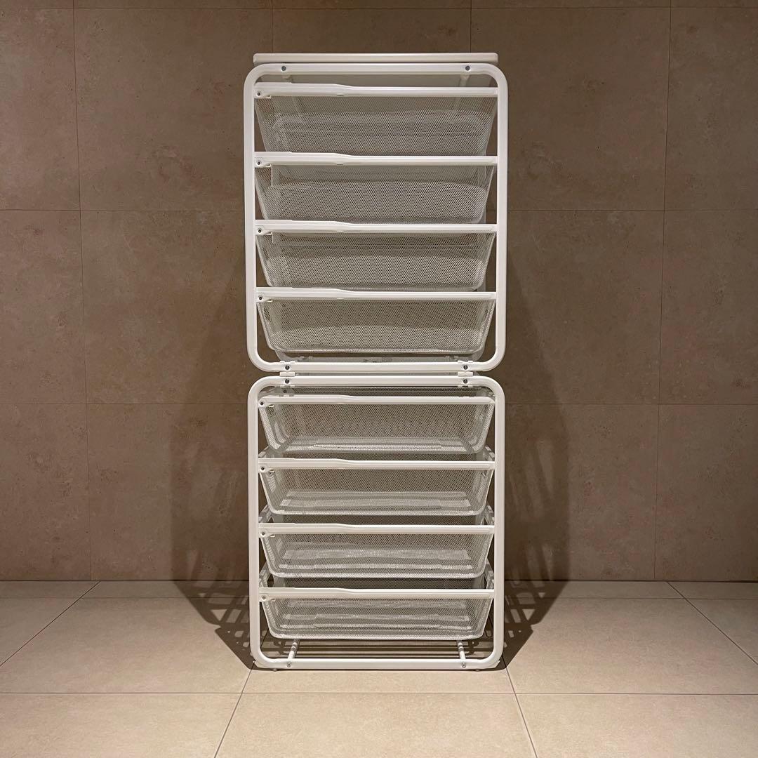 IKEA ALGOT イケア アルゴート 引き出し4段 2台セット - メルカリ