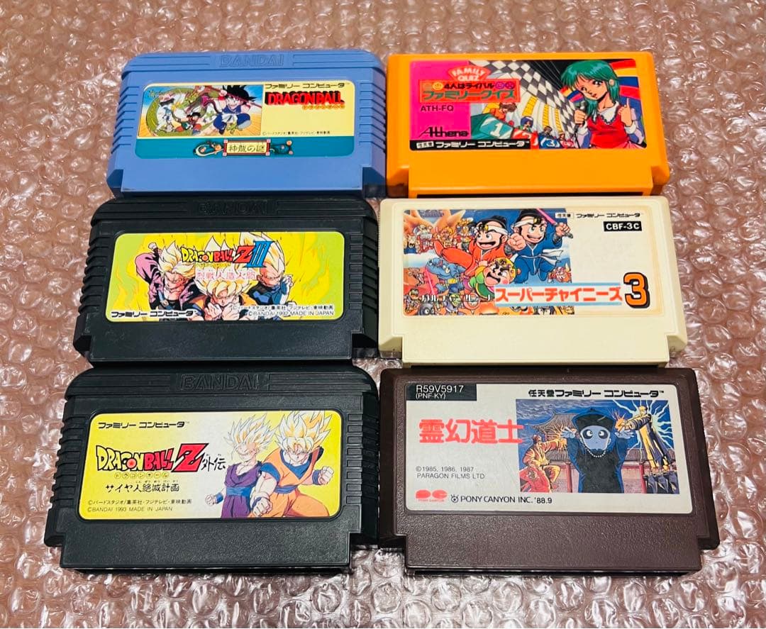 FCソフト6本セット・任天堂・ファミコン】xdaw - メルカリ