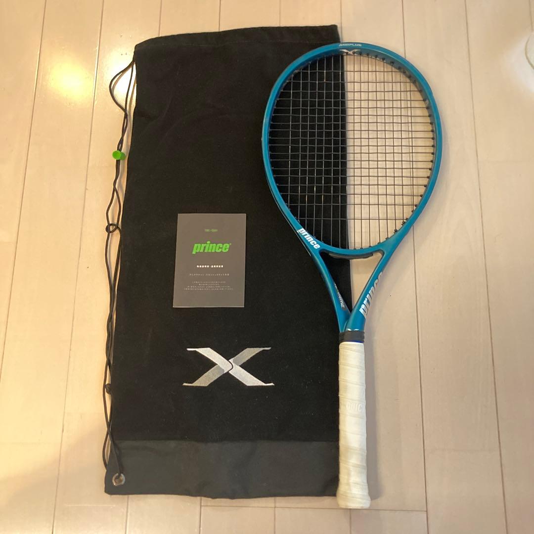 Prince X100TOUR 300g ラケット ケース 保証書付き - メルカリ