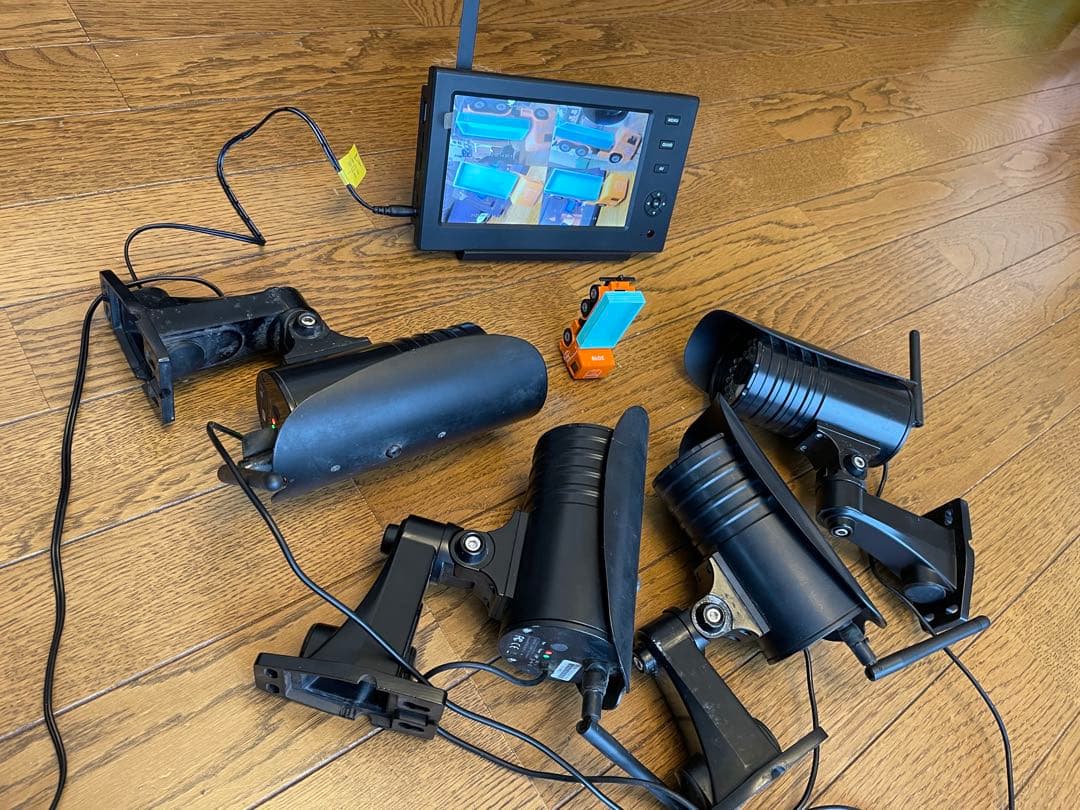 中古品）ワイヤレスカメラCMS-C71 ELPA朝日電器株式会社 ジャンク品