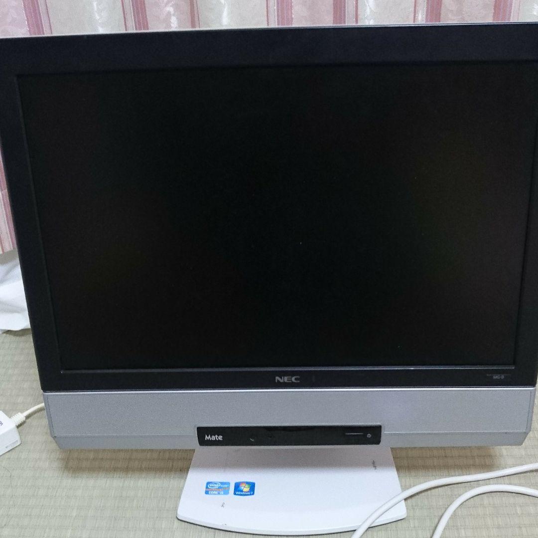 一体型パソコンNEC 最新Windows10Pro SSD128GB (ジャンク デンキチWeb / NEC エヌイーシー 23.8型 デスクトップパソコン Core i7