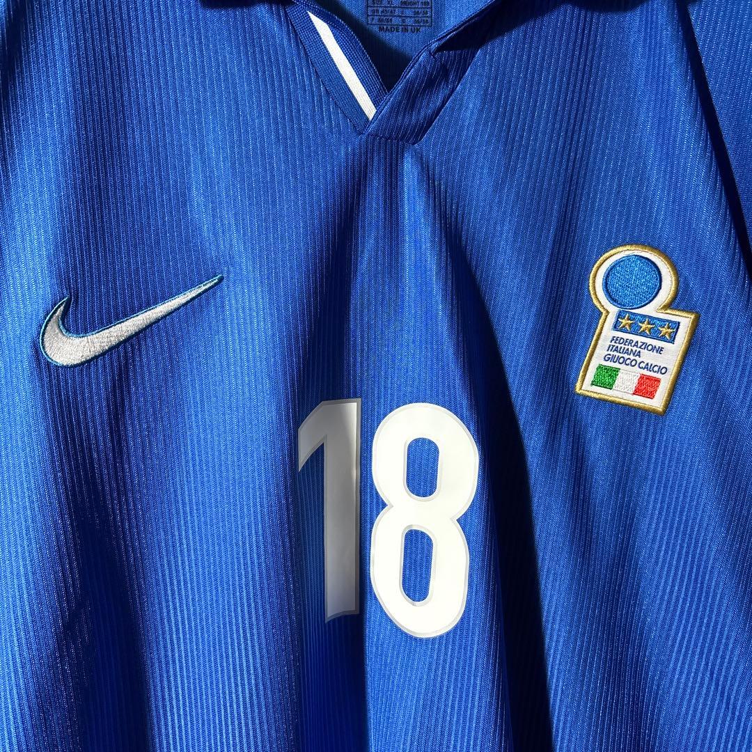 ☆ ロベルト・バッジョ】 NIKE イタリア代表 サッカー ユニフォーム XL