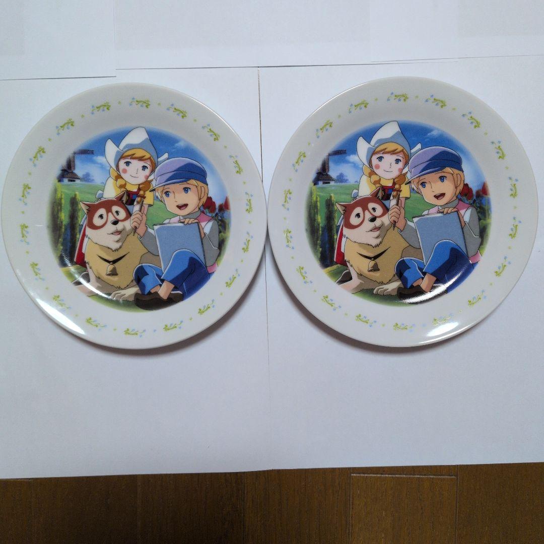 アニメキャラクター皿 2枚セット 約20cm - メルカリ