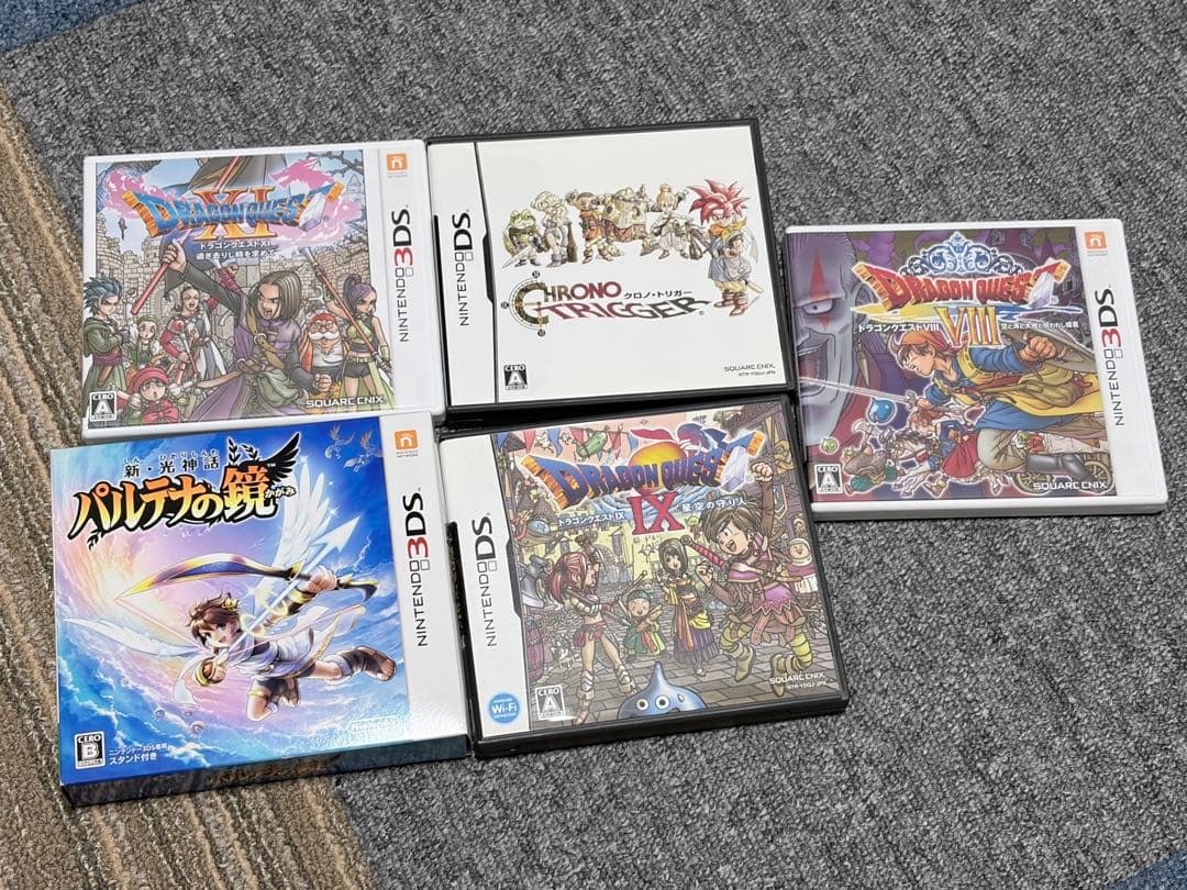 ドラゴンクエスト 8 9 11クロノトリガー パルテナの鏡 ゲームソフト