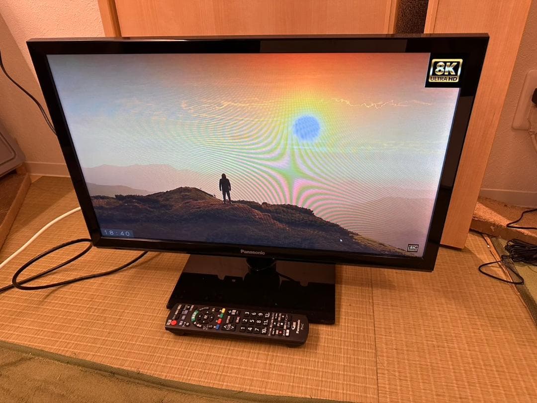 panasonic パナソニック 24型テレビ TH-24G300 極美品！ 地上・BS・110度CSデジタルハイビジョン液晶テレビ TH-24G300 [24V型