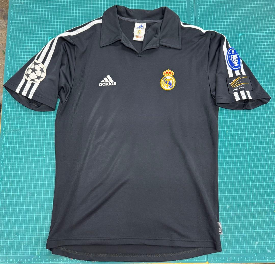 レアルマドリード ジダン adidas 100周年 01/02 CLフルバッジ - メルカリ