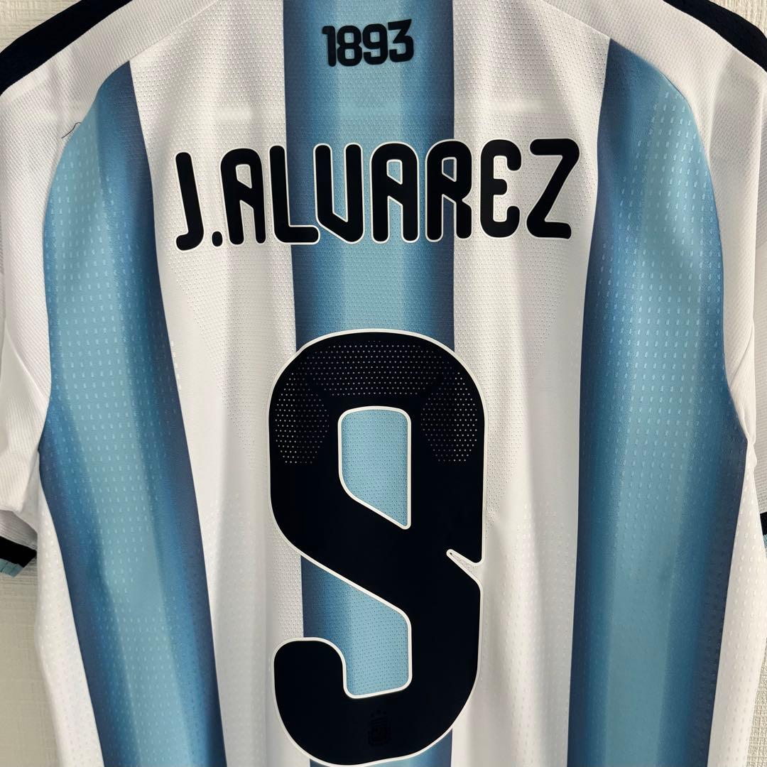 アルゼンチン代表 2026 フリアン•アルバレス オーセンティック