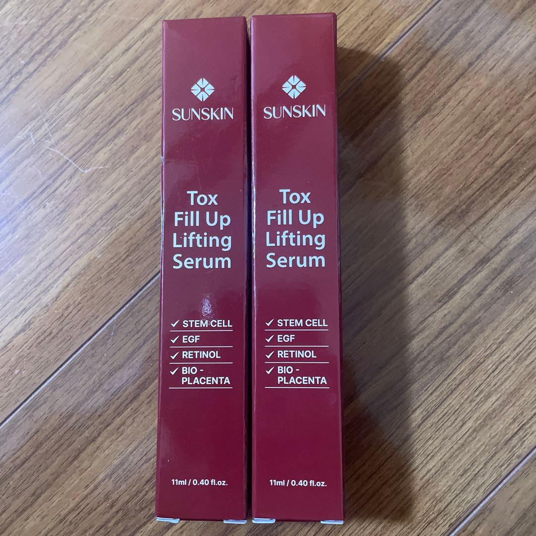 最終値下げSUNSKINTox Fill UpLiftingSerumレチノール - メルカリ