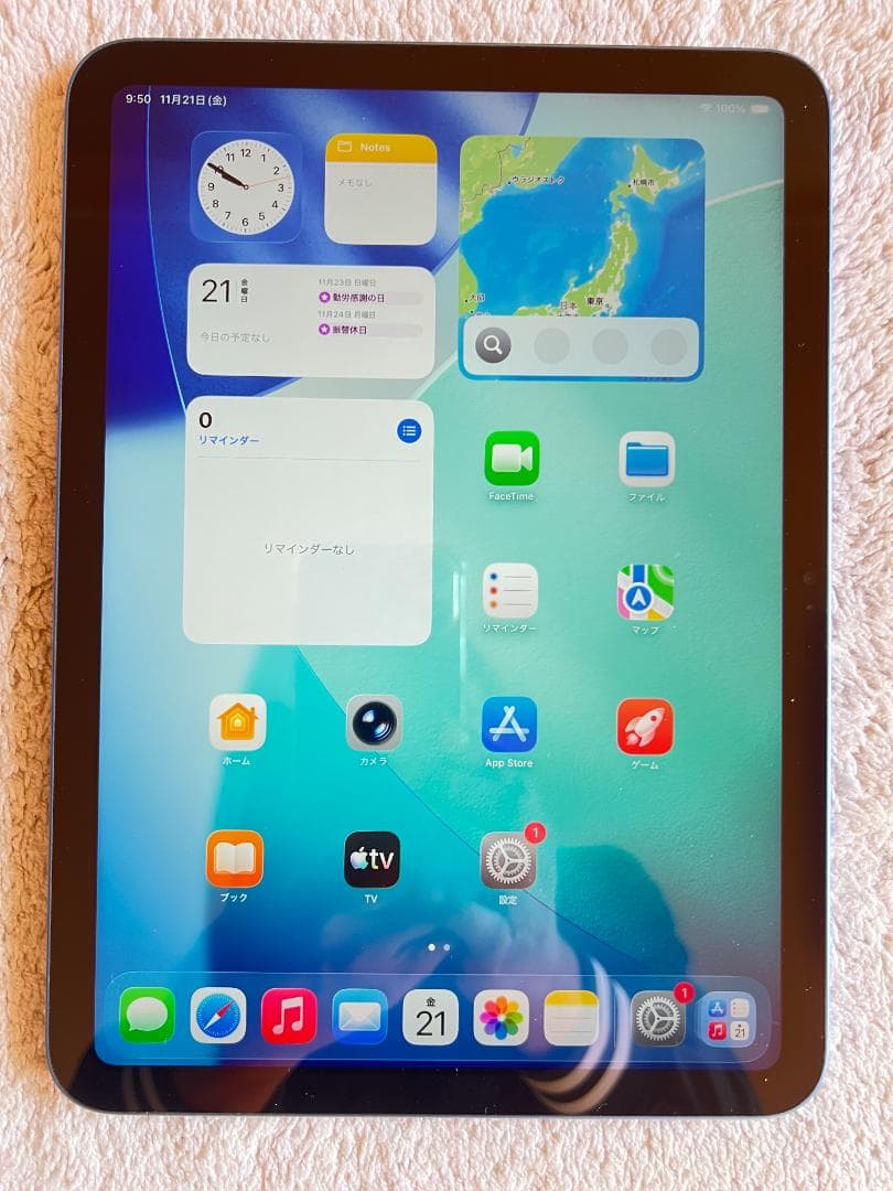iPad 第10世代10.9インチ Wi-Fi 64GB バッテリー88％ - メルカリ