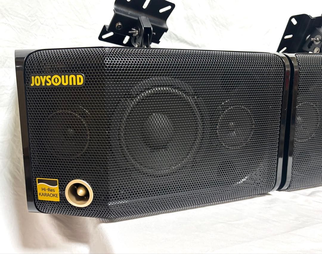 JOYSOUND スピーカー CS-H02 カラオケ ハイレゾ 取付金具付 - メルカリ