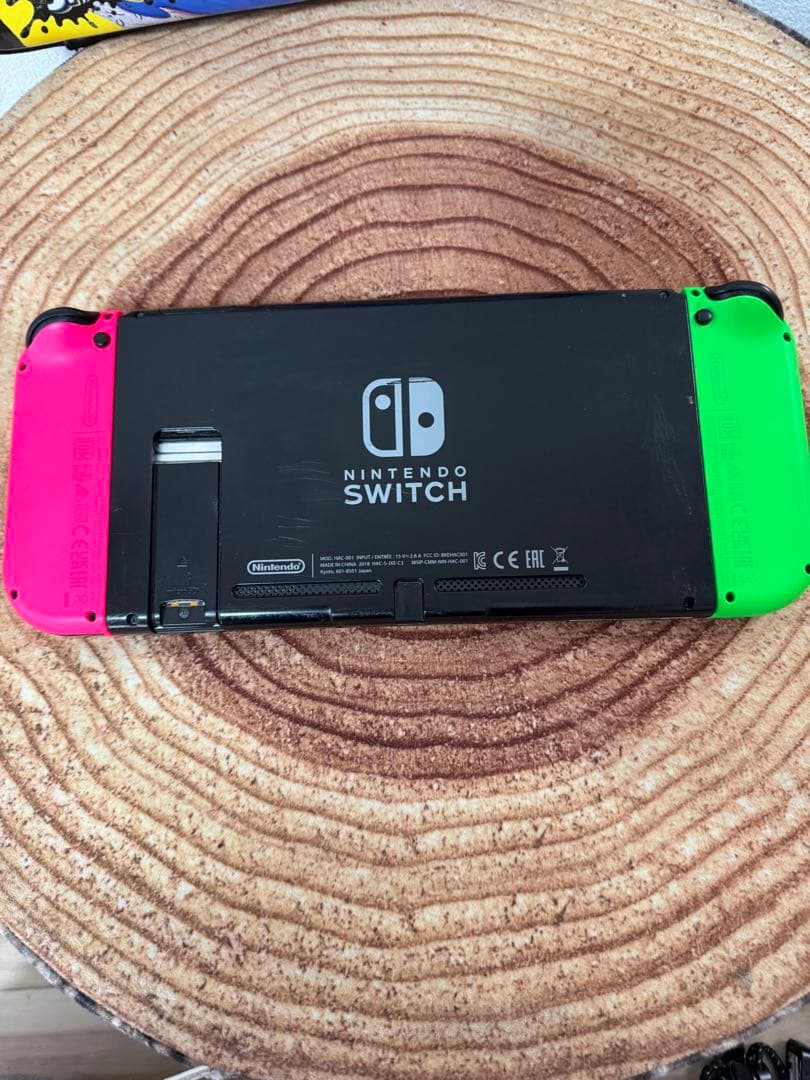 Nintendo Switch ニンテンドースイッチ本体GRN/PNK箱無し① - メルカリ