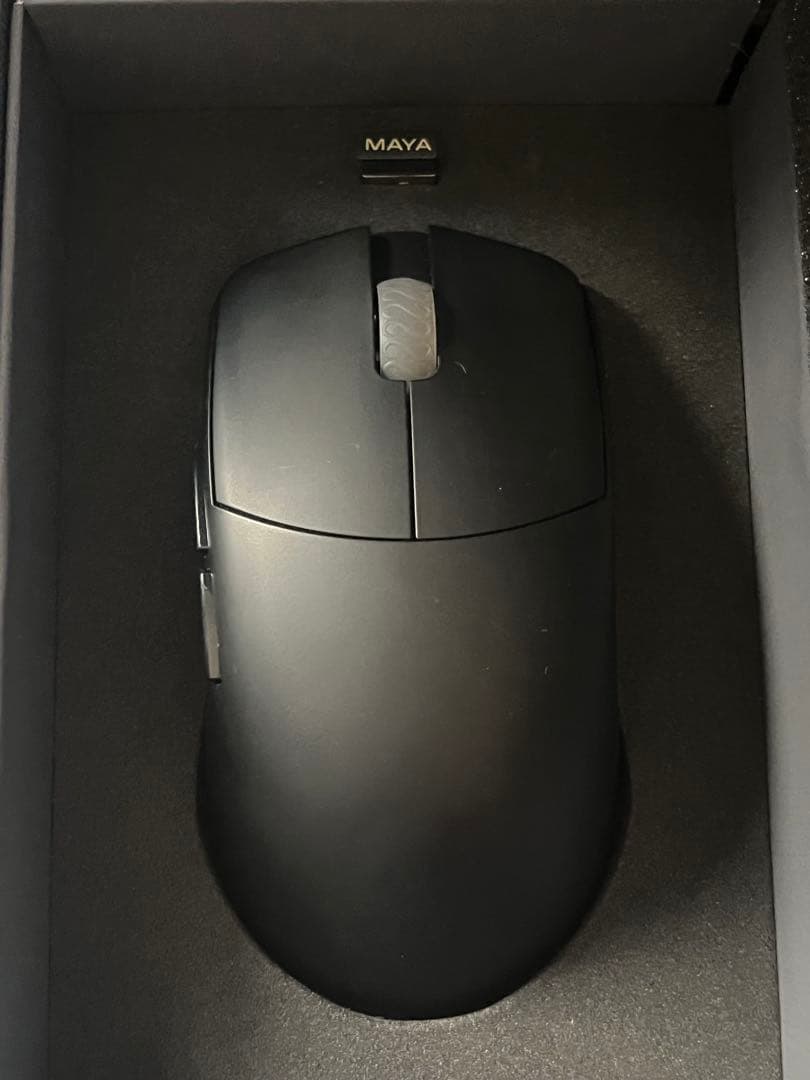 lamzu maya 4kドングル付き black Lamzu MAYA Charcoal Black ※4Kドングル別売 | マウス | ゲーミング